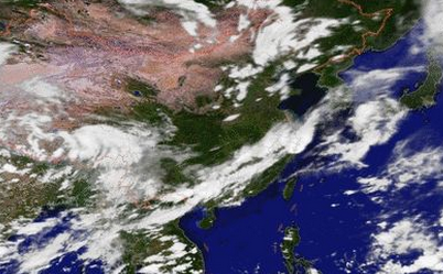 启程探索，最新高清天气卫星云图，揭示自然奥秘与内心宁静的旅程