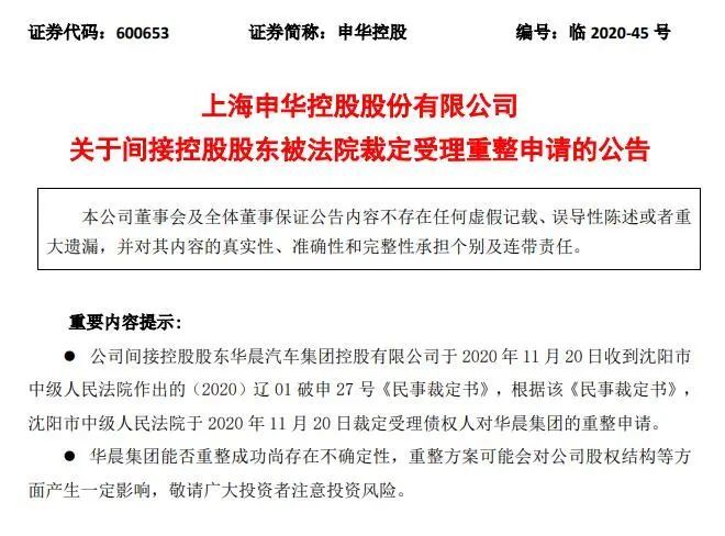申华控股最新动态速递，关注最新消息！